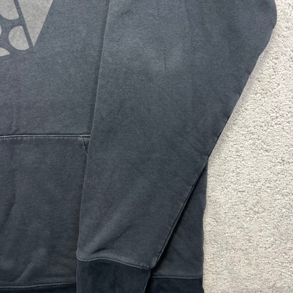 Mountain Hardwear Logo Hoodie Mens Large Black Faded Gorpcore Pullover Outdoor - Picture 5 of 16
